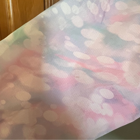 Lands' End Girls Packable Rain Jacket - S(6/7) - Picture 3 of 5